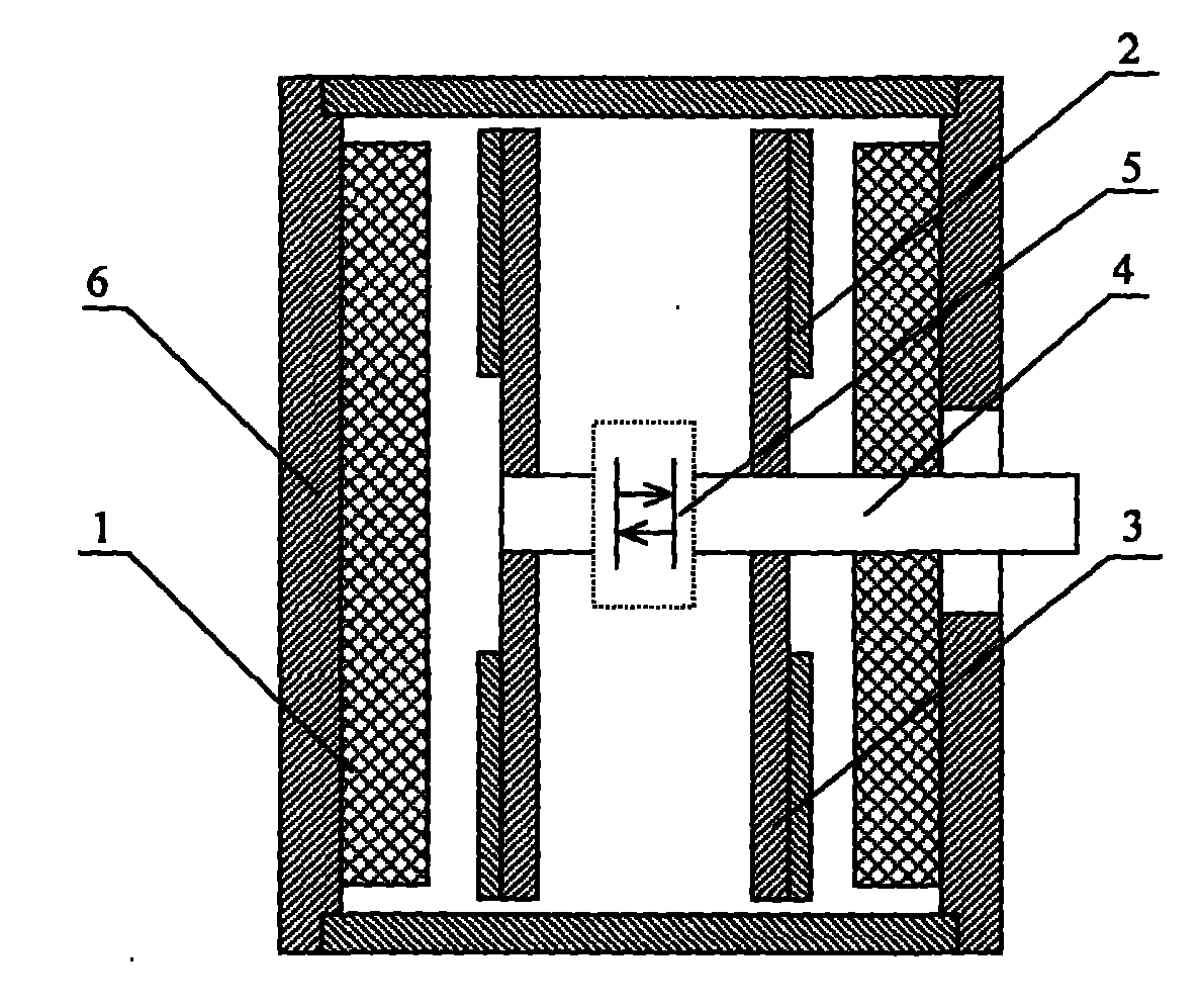 Air gap variant eddy speed regulating induction motor and working mode