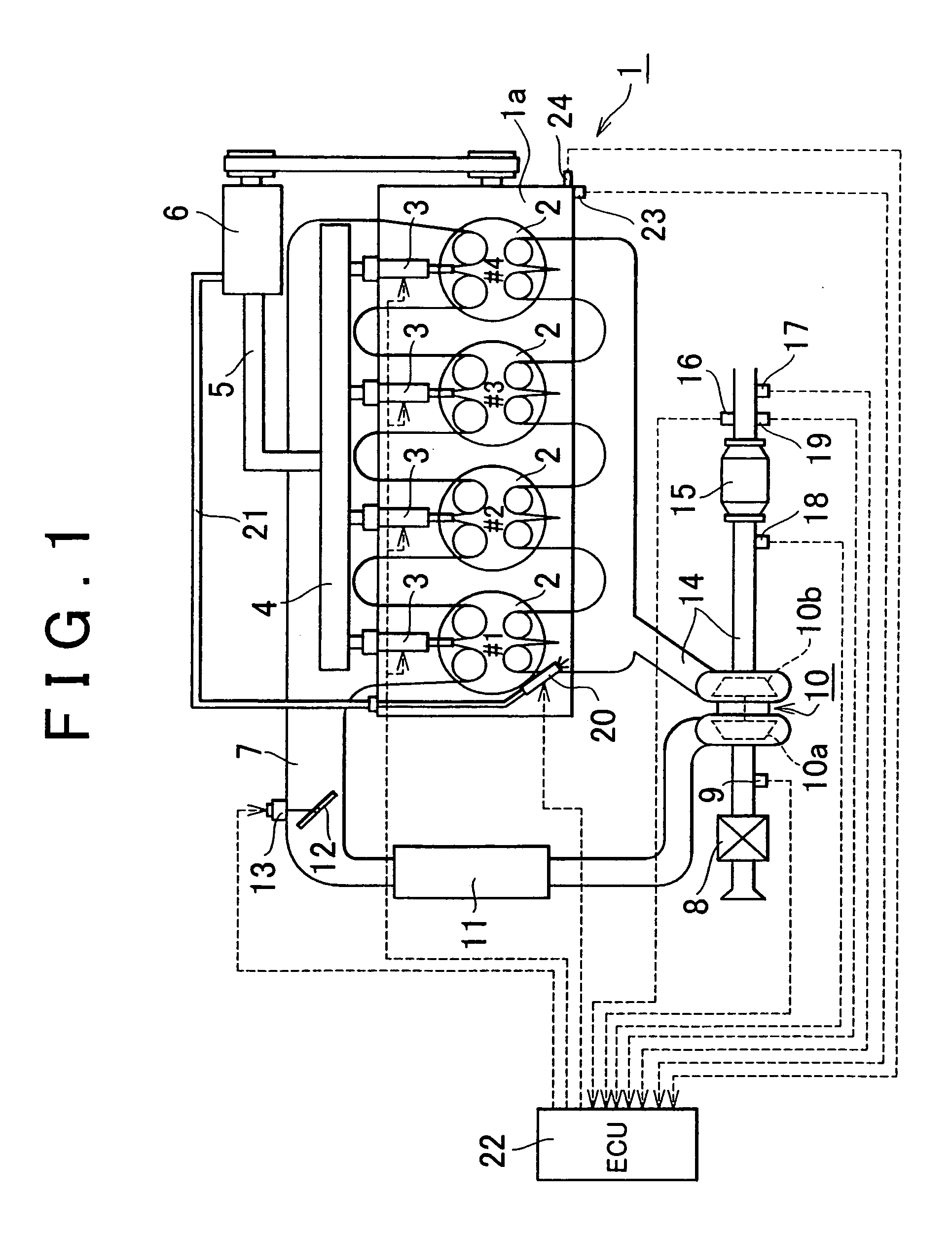 Exhaust emission control system for internal combustion engine and exhaust emission control method