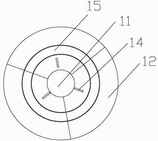 Contractible and telescopic oral conveying staple anvil device