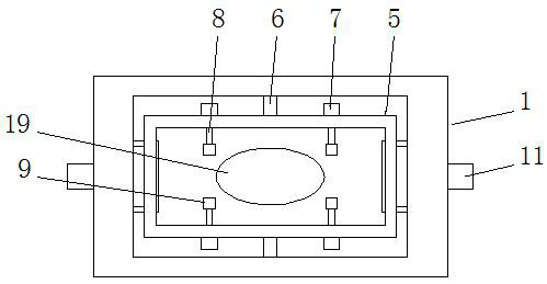 Plastic injection molding cutting platform facilitating material overturning