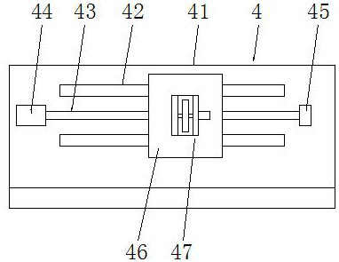 Plastic injection molding cutting platform facilitating material overturning