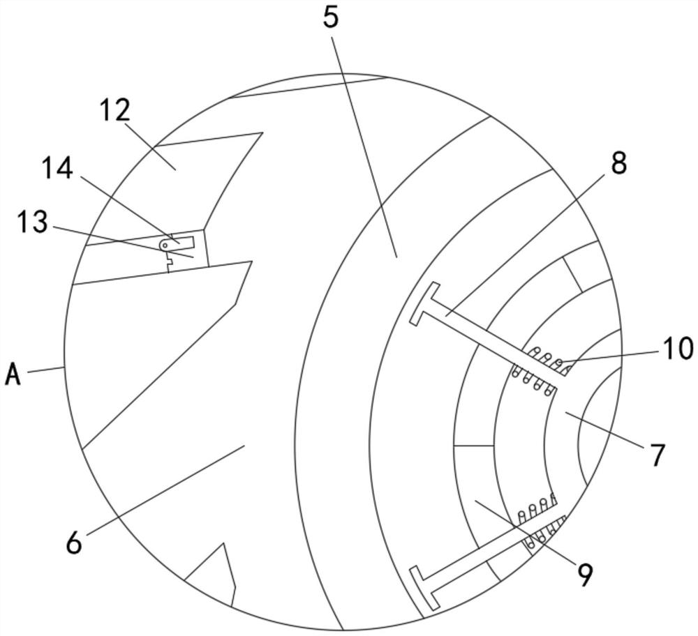 Cooling mechanism of water ring vacuum pump