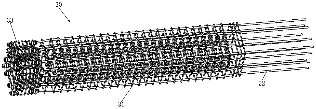 Manufacturing method of prefabricated column, assembly method of column and beam