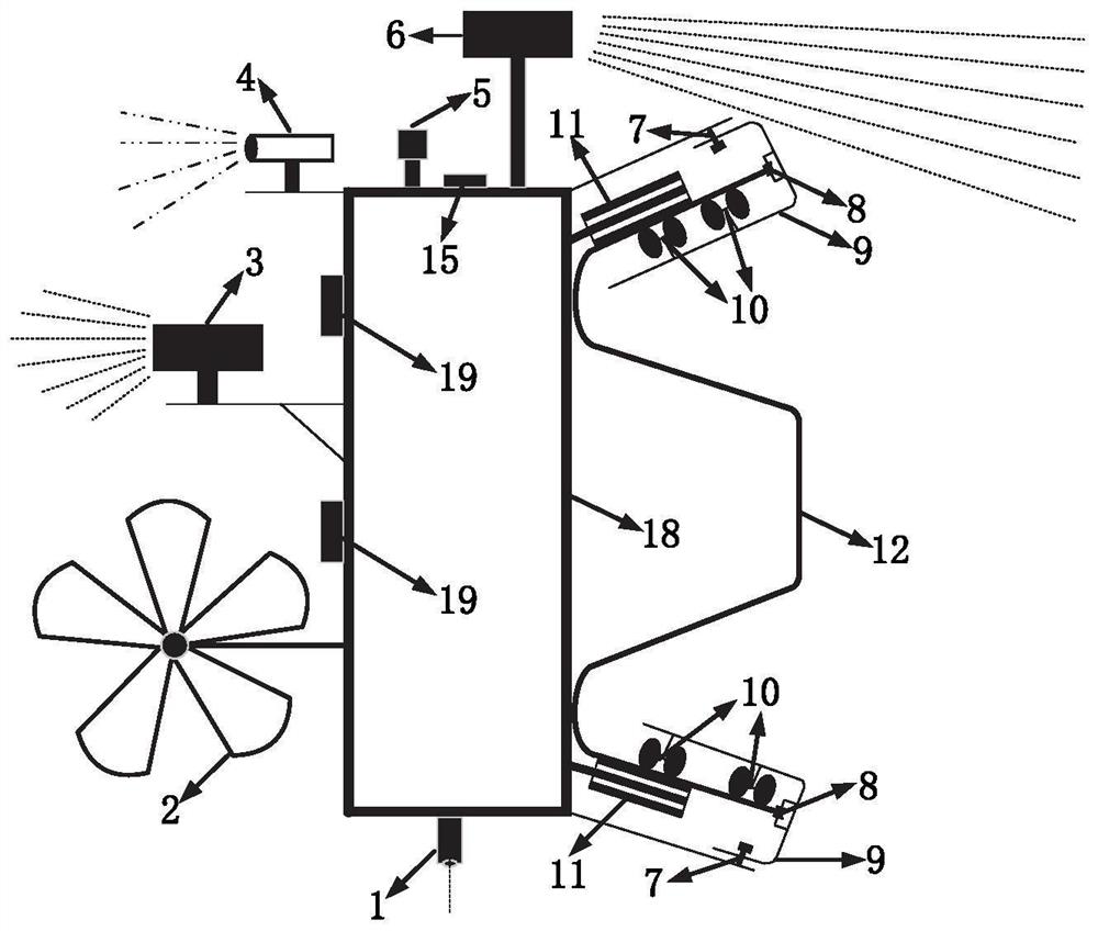 Inspection robot for measuring pavement flatness and method