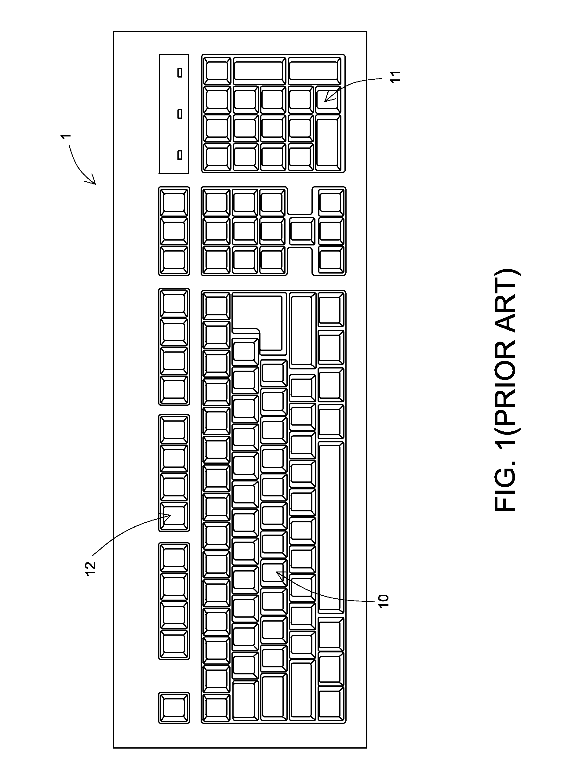 Illuminated keyboard