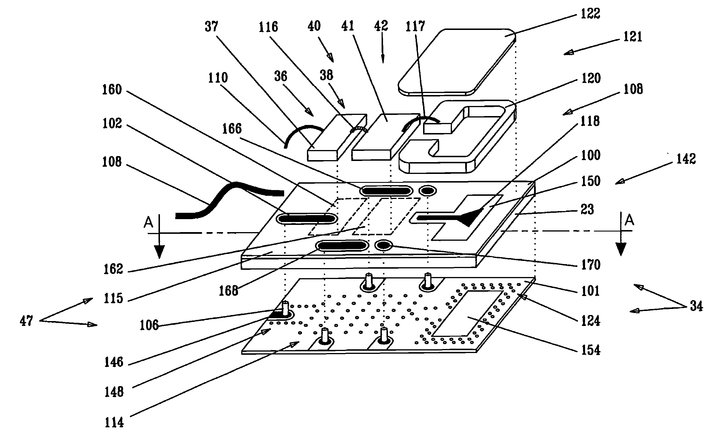 RF system concept for vehicular radar having several beams