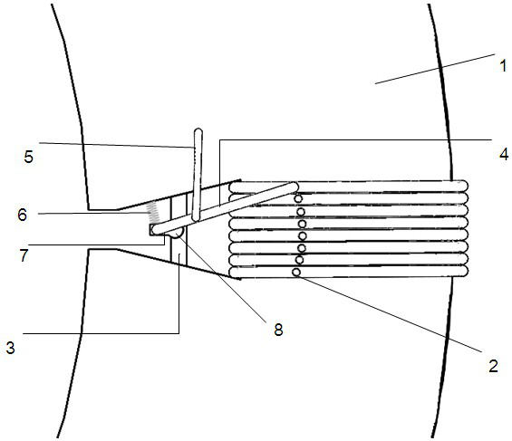 Novel discrete automatic magnetism-adjusting and speed-adjusting motor stator structure