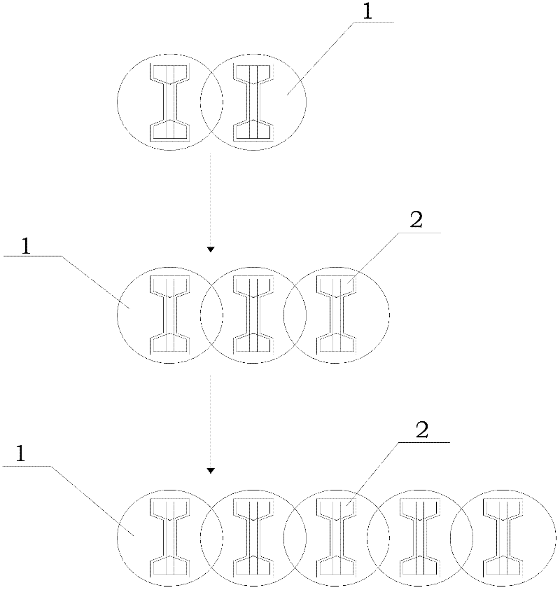 Prestressed reinforcement and non-prestressed reinforcement combined H-shaped reinforced concrete sheet pile and manufacture method thereof