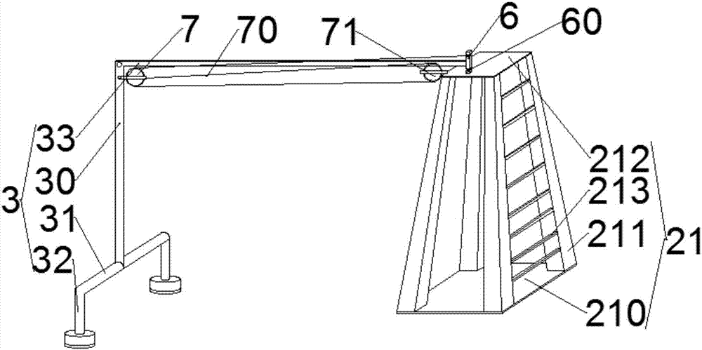 Size adjustable power substation electromechanical equipment installing mechanism