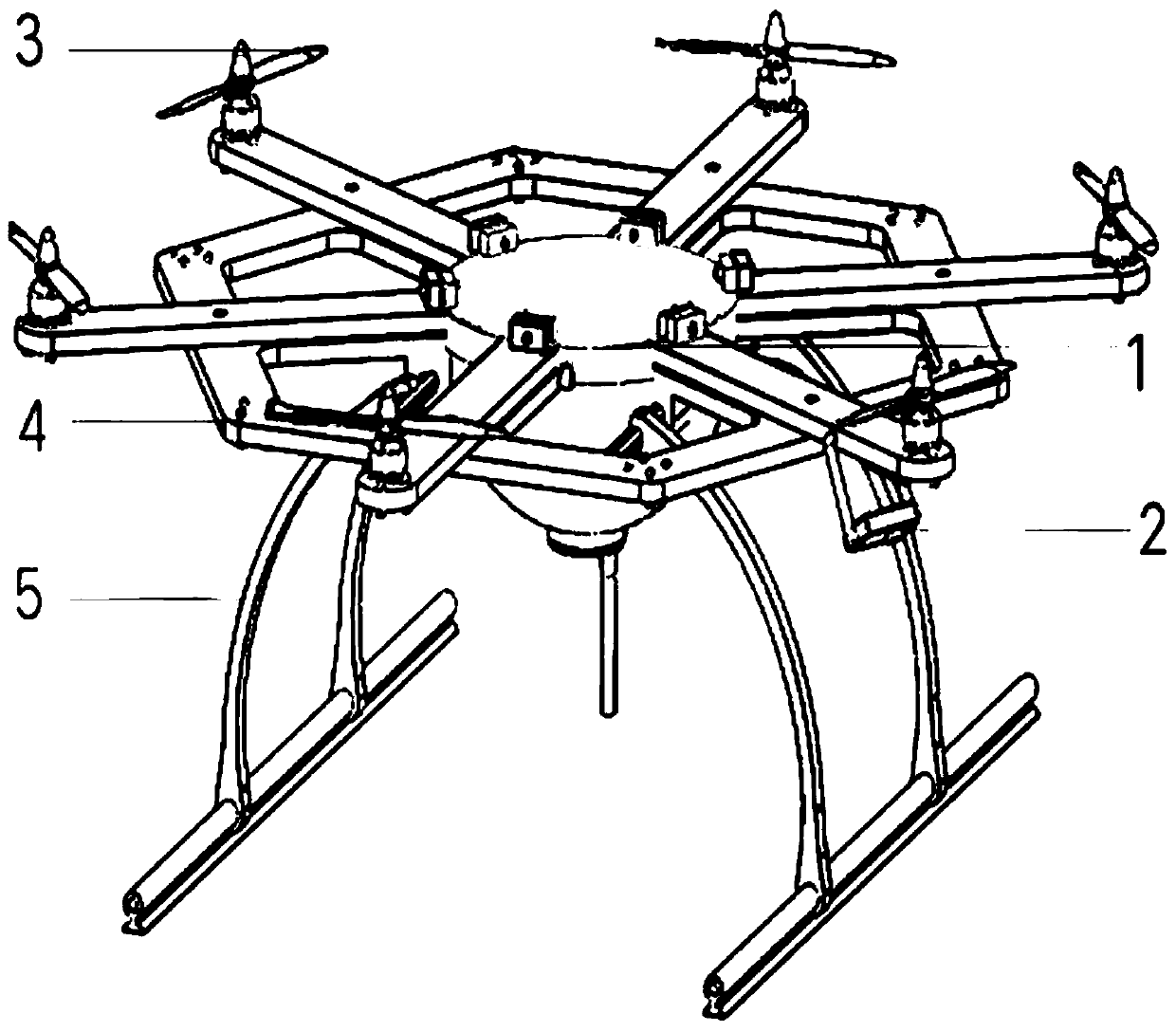 Unmanned aerial vehicle accurate seeding system and method