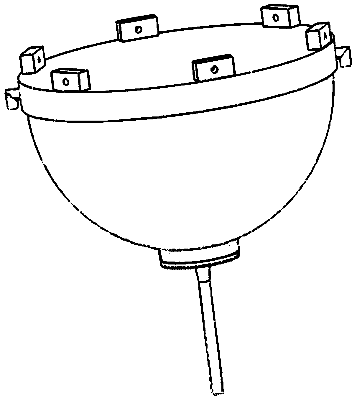 Unmanned aerial vehicle accurate seeding system and method