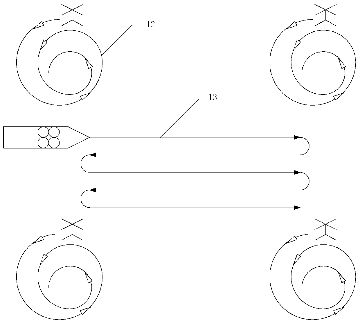 A wireless joint cruise search and rescue method for drones and boats