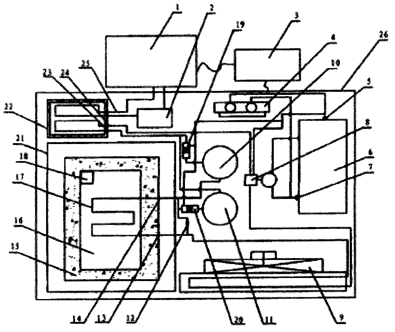 Freeze-thaw cycle testing machine