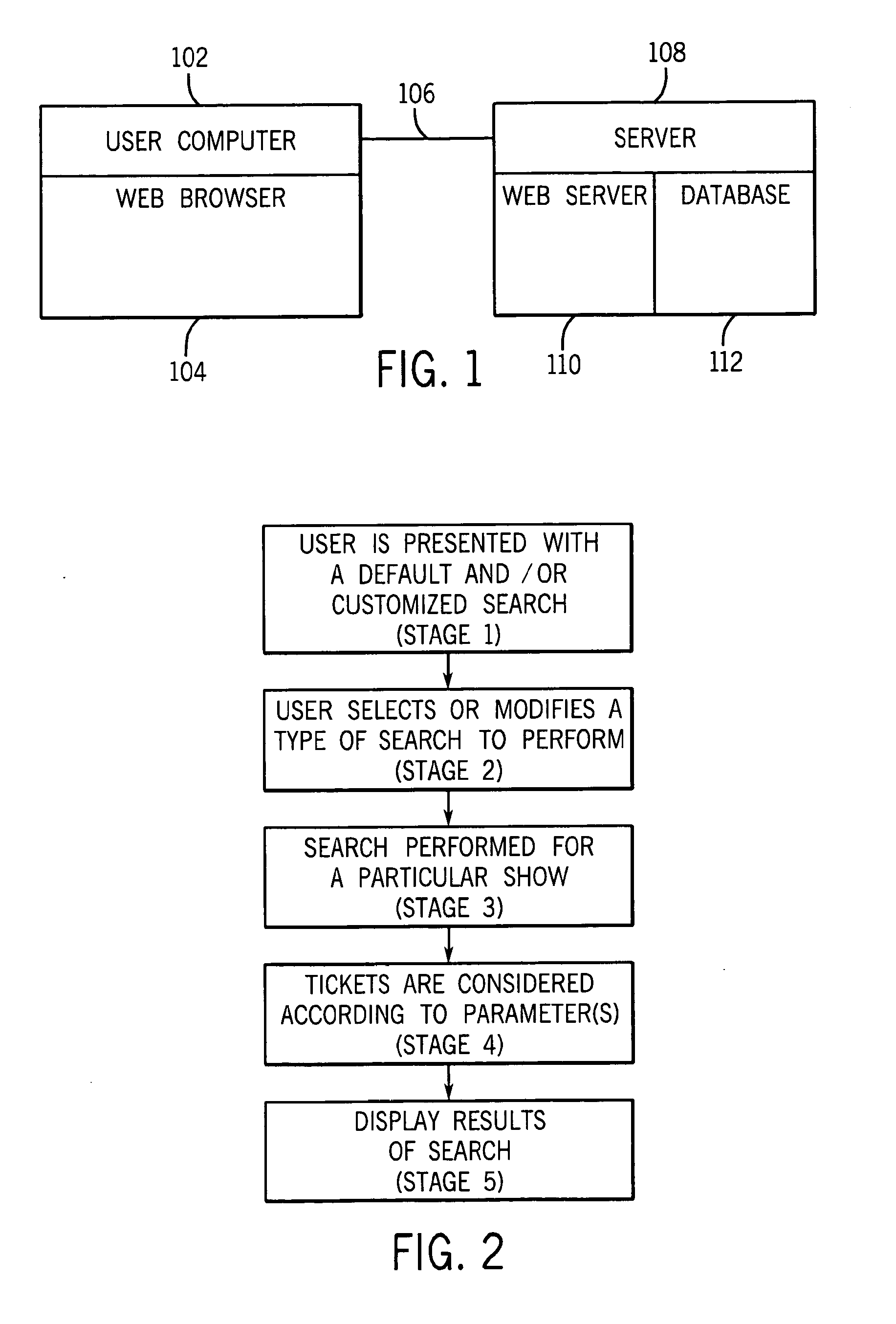 System and method for ticket selection and transactions