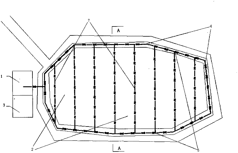 Garbage dumping method based on bioreactor principle