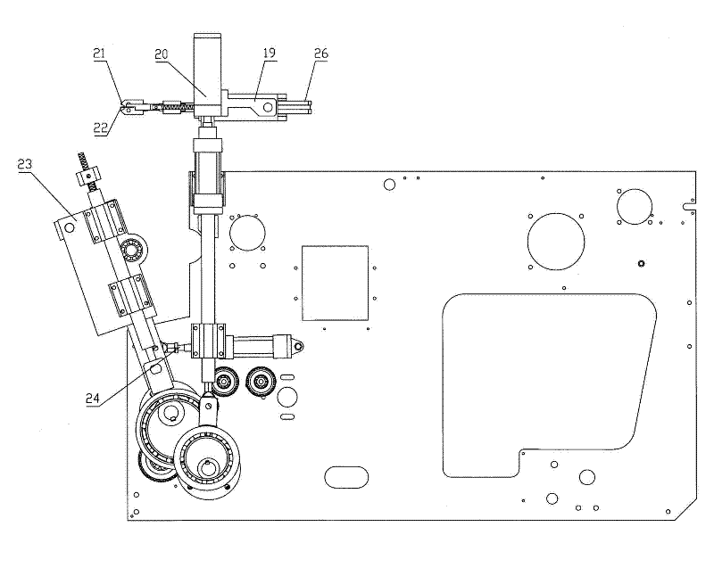 Fully-automatic high-speed bag making machine