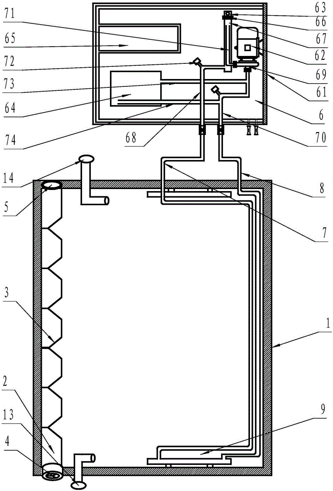 A kind of equipment and method for drying roses at low temperature