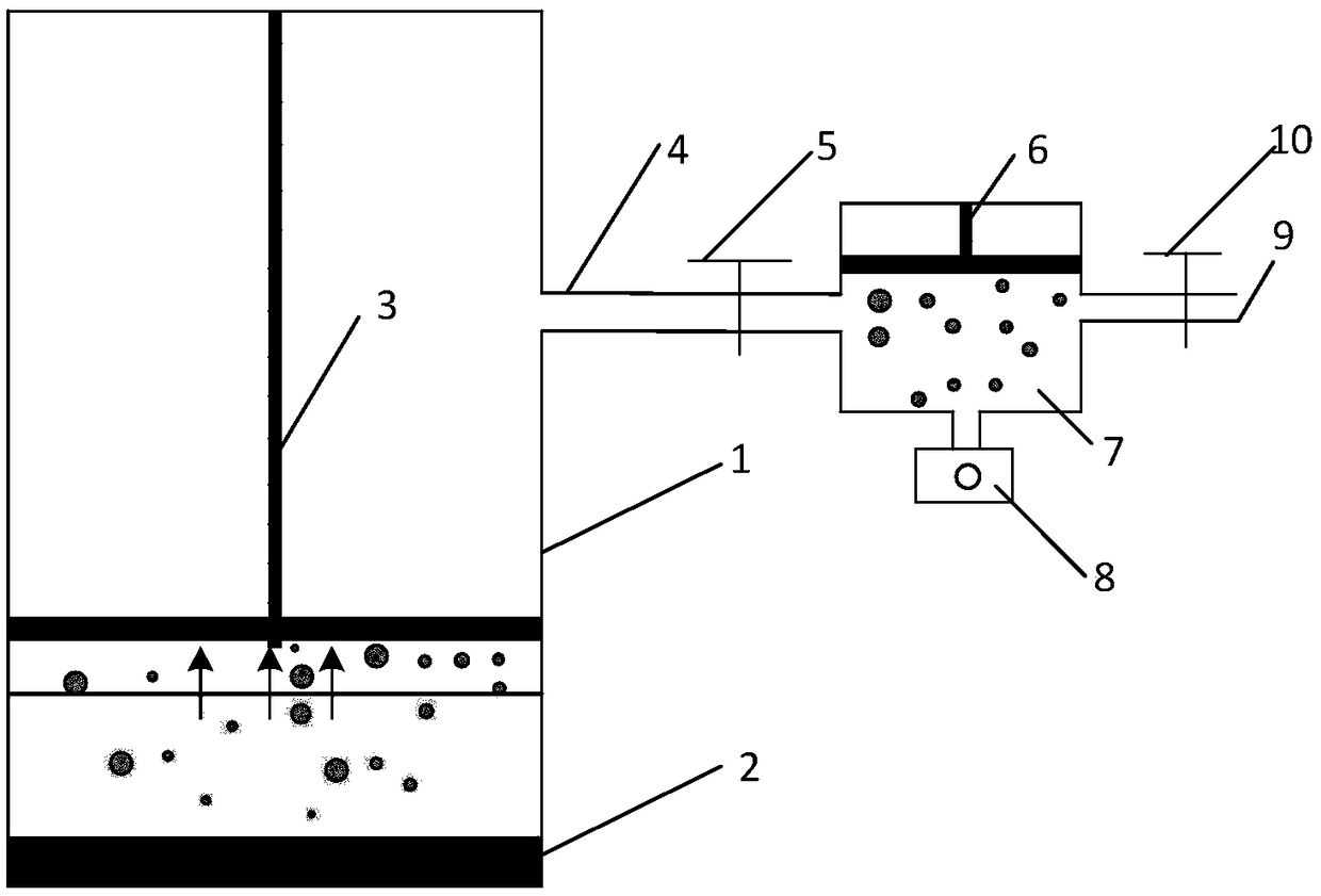 Device and method for increasing concentration of volatile sample and matter detector