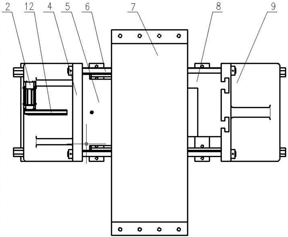 Experimental apparatus capable of automatically loading full section of rock