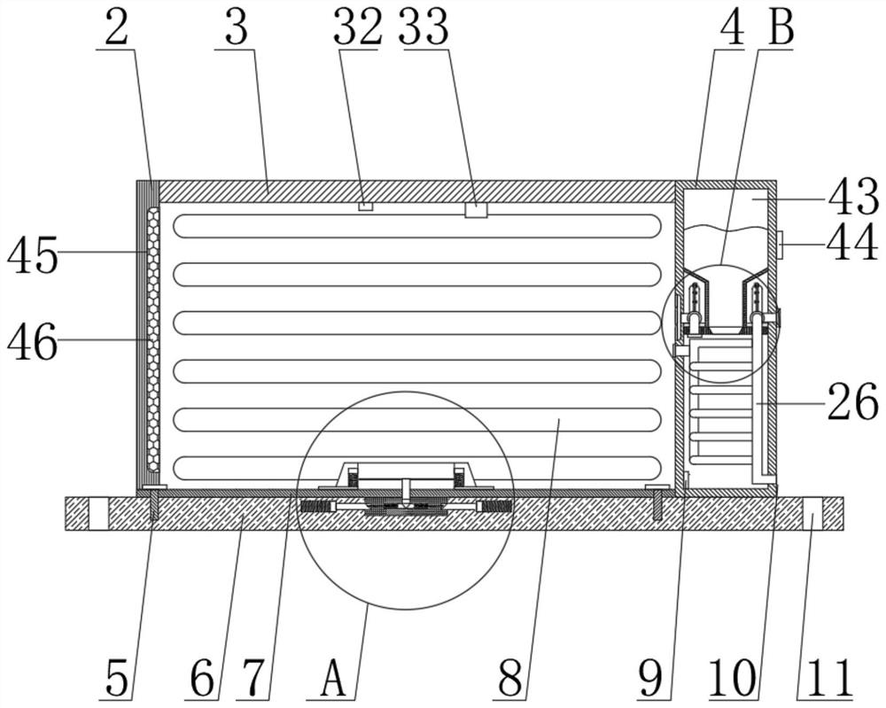 Industrial noise reduction protective shell convenient to disassemble and overhaul and mounting method thereof