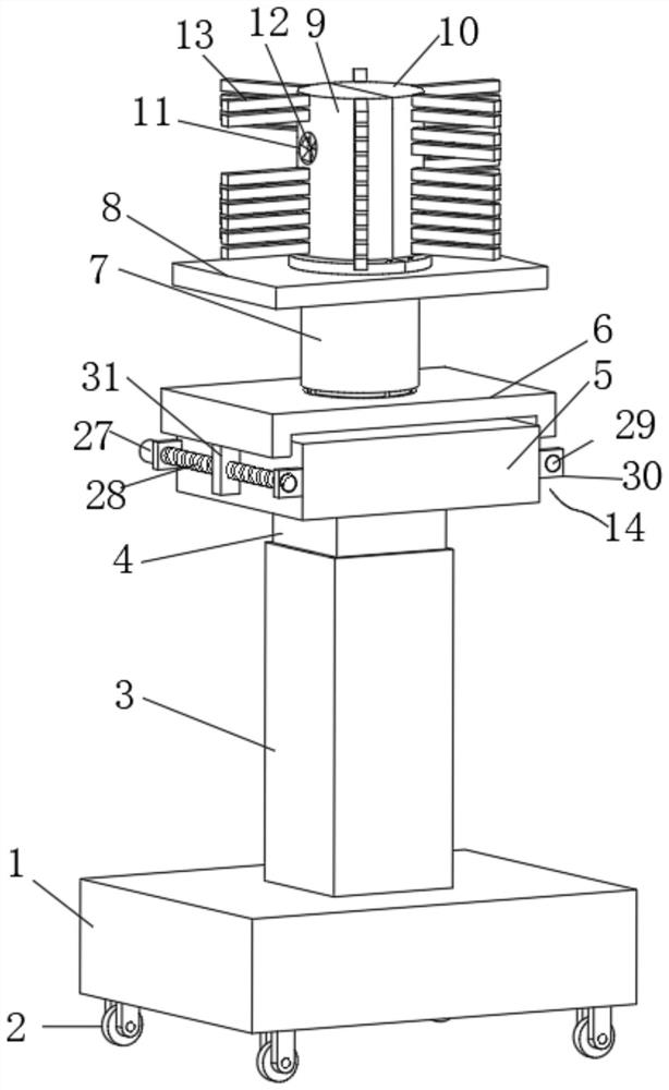 Intelligent automatic spider web cleaning equipment