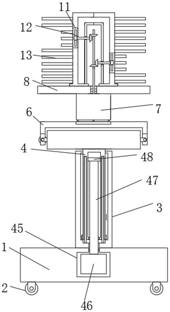 Intelligent automatic spider web cleaning equipment