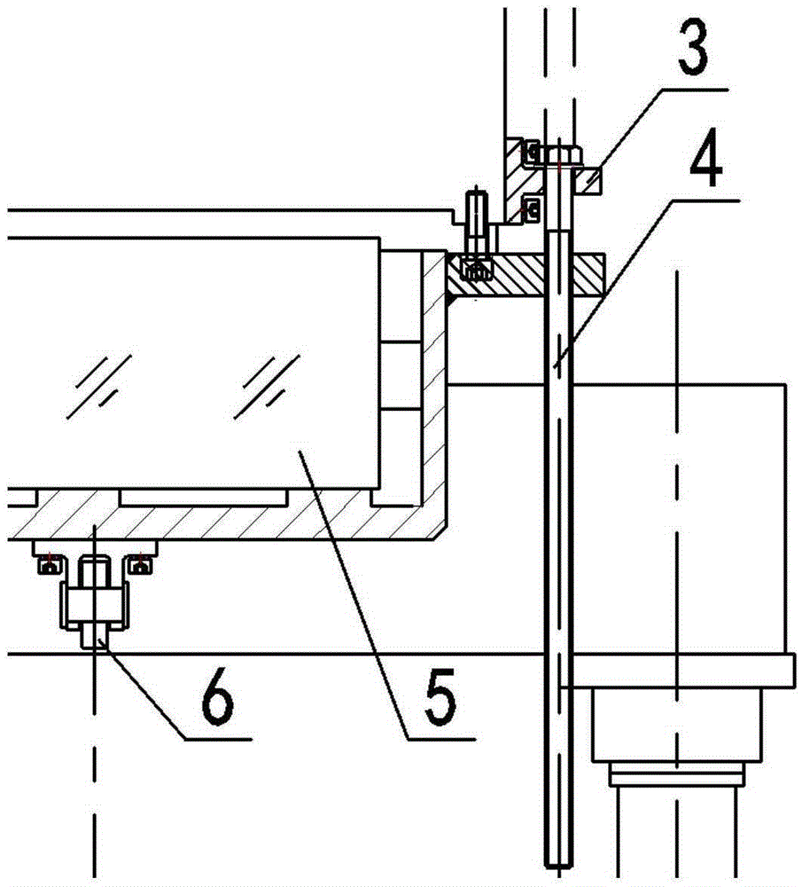 Primary lens disassembly-assembly device for large telescope