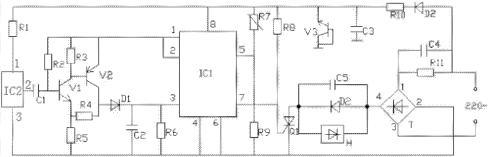 Power circuit of energy-saving lamp