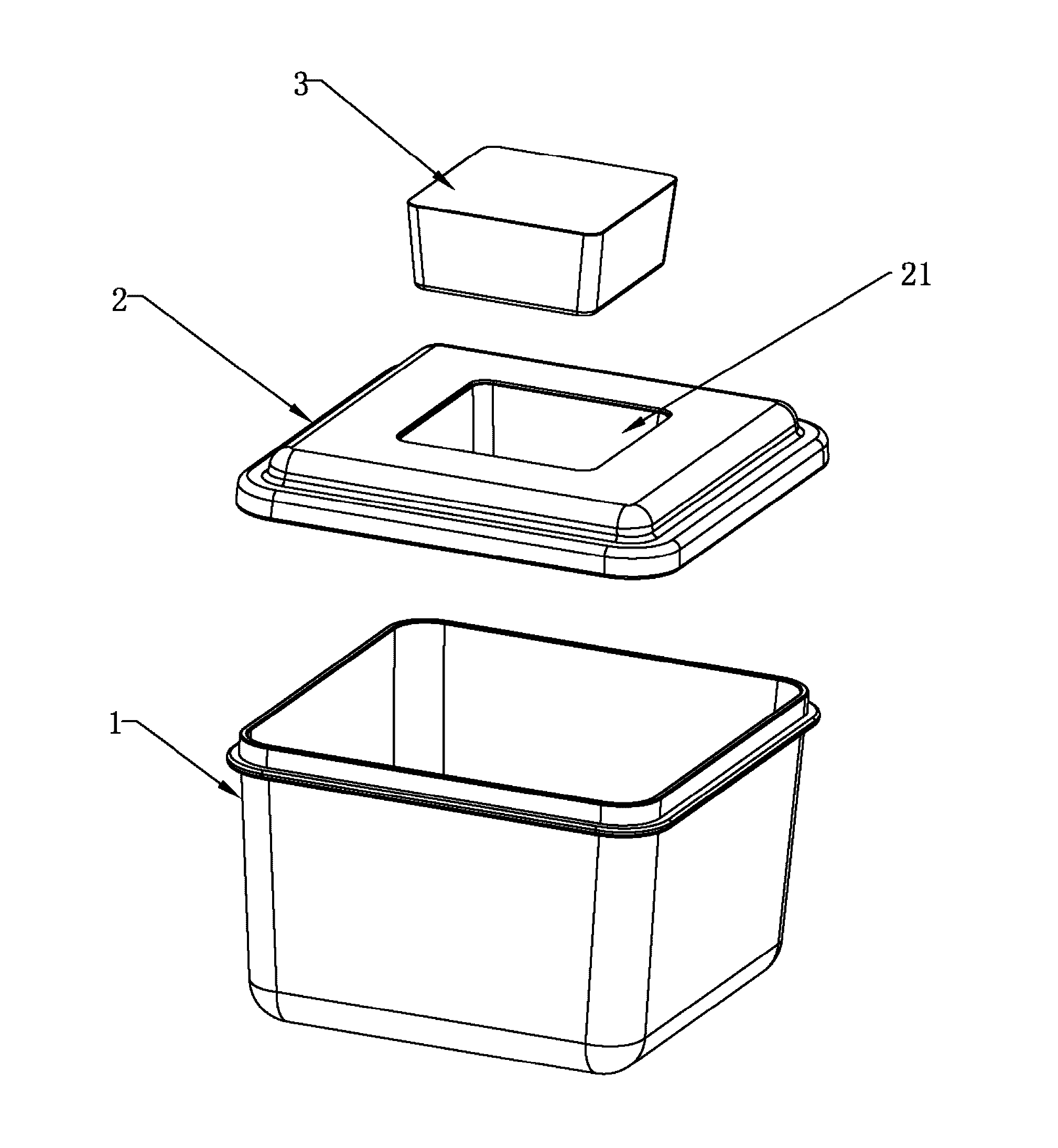 Vacuum storage box