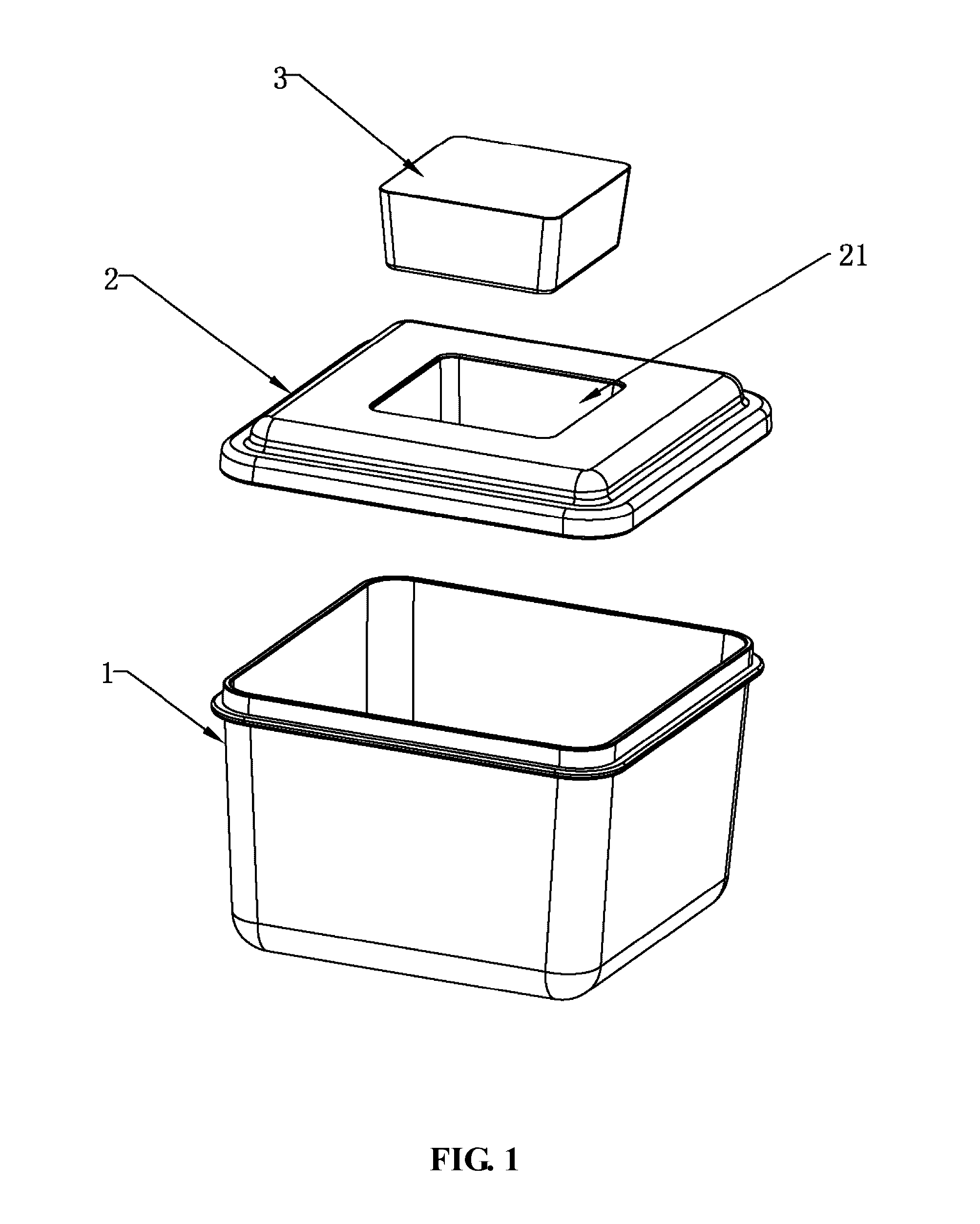 Vacuum storage box