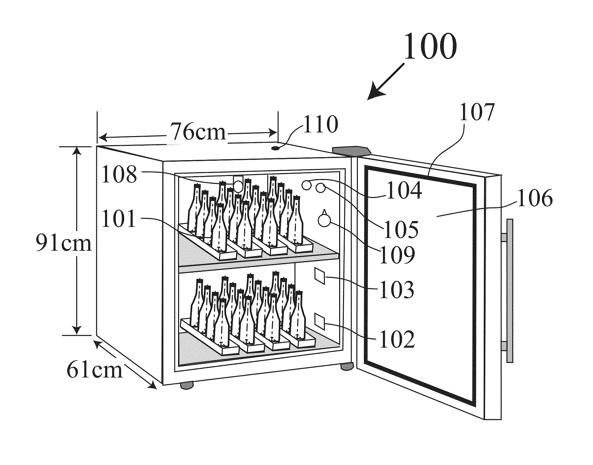 System for aging beer