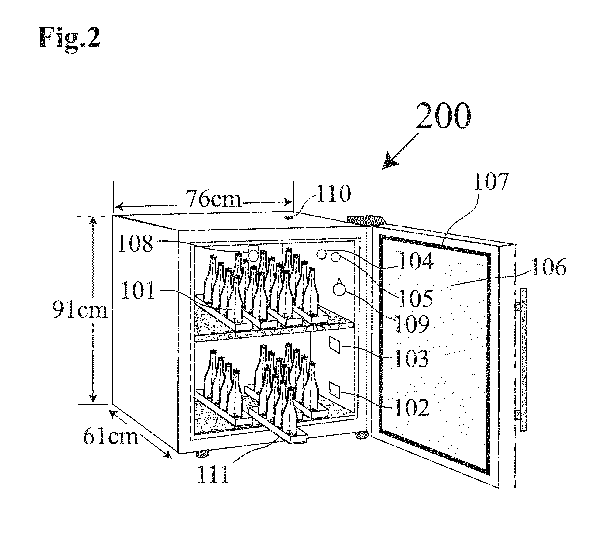 System for aging beer