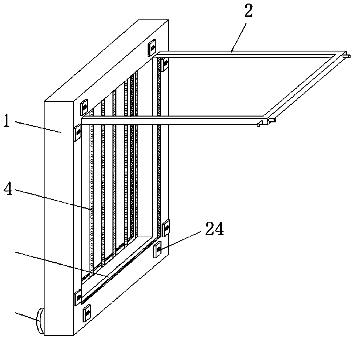 Multifunctional protective door and window