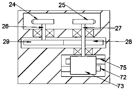 Waste rubber recycling and cutting device