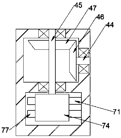 Waste rubber recycling and cutting device