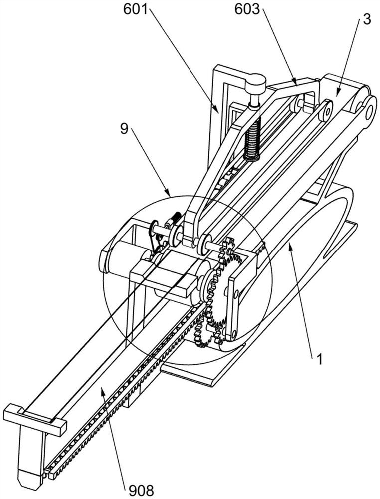 Drying and automatic threading device for earthworm processing