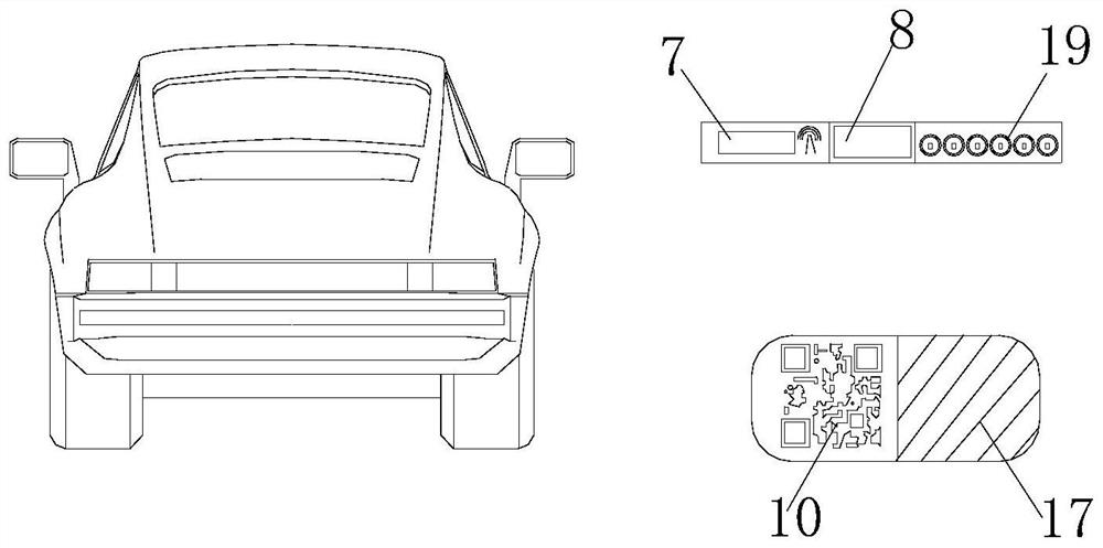 Intelligent vehicle network sharing parking system carrying solar energy storage