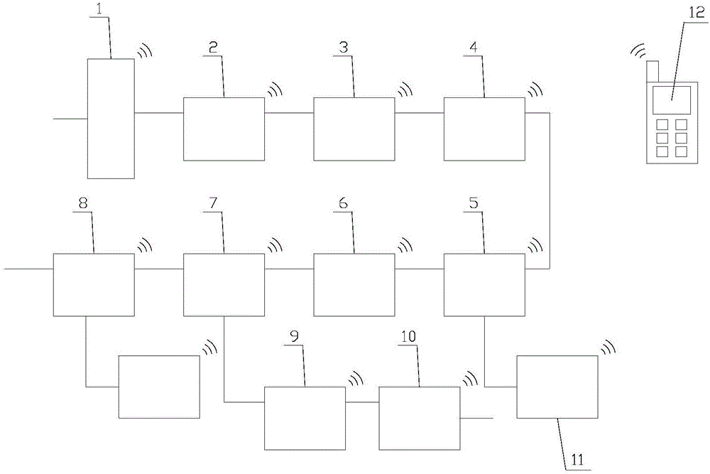 Oil producing wastewater treatment system for oil exploration