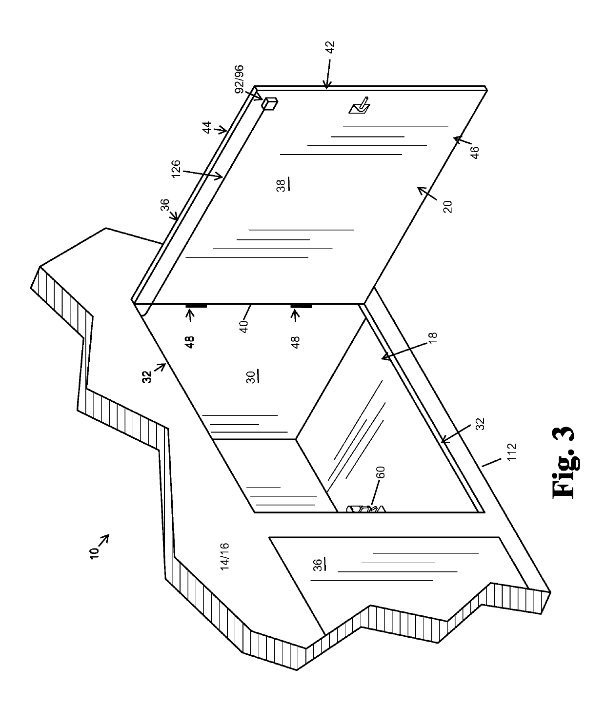 Recreational or utility vehicle door opening system