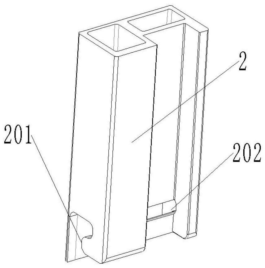 Mortise and tenon joint structure for gate