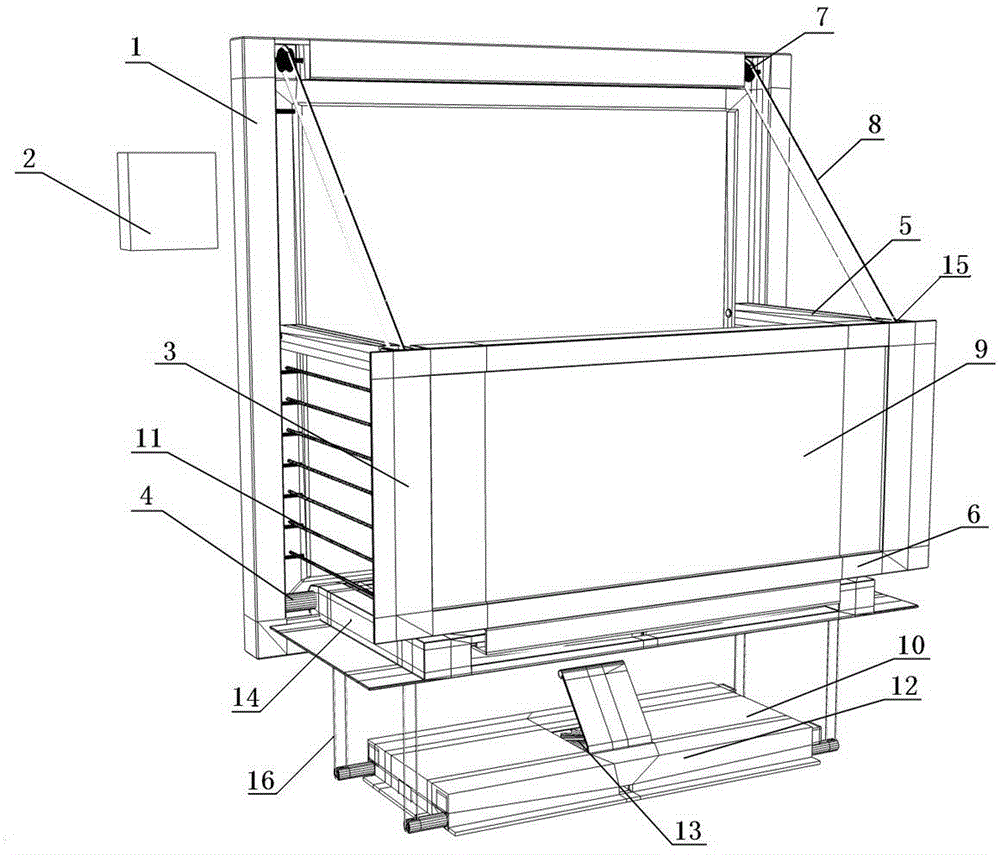 High-rise self-rescue escape window