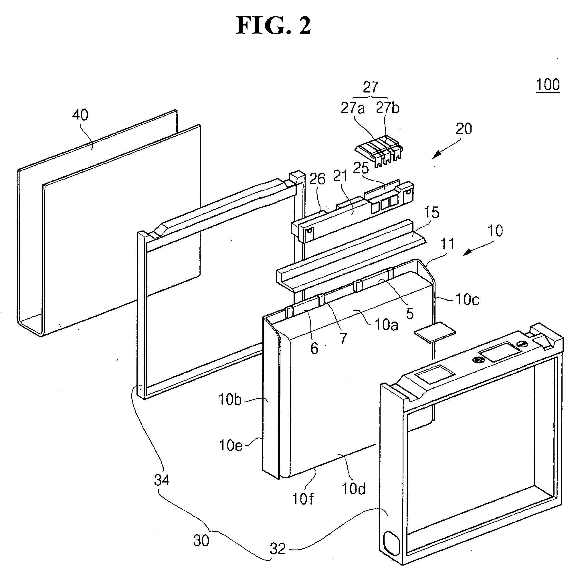 Polymer battery pack