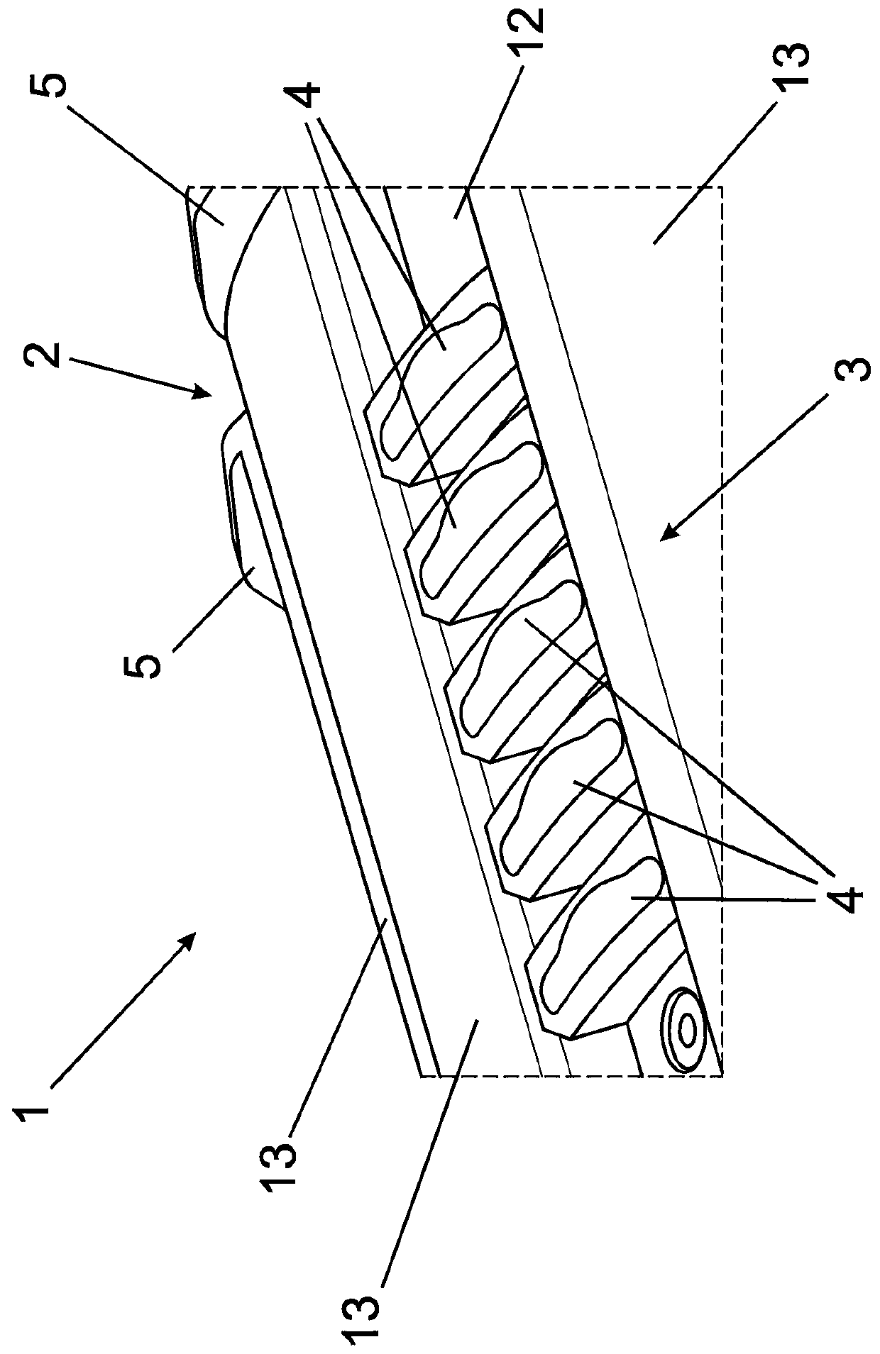 Spinning creel for a twisting machine