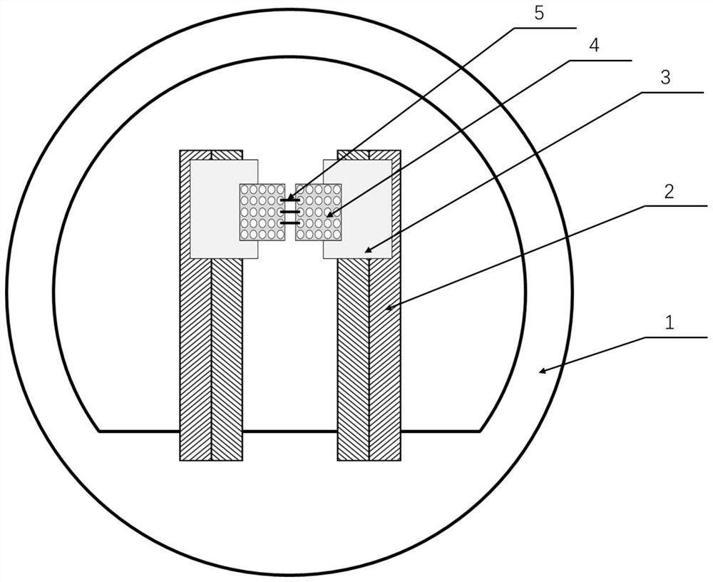 Damping device and method for in-situ deformation of micro-nano sample in microscope