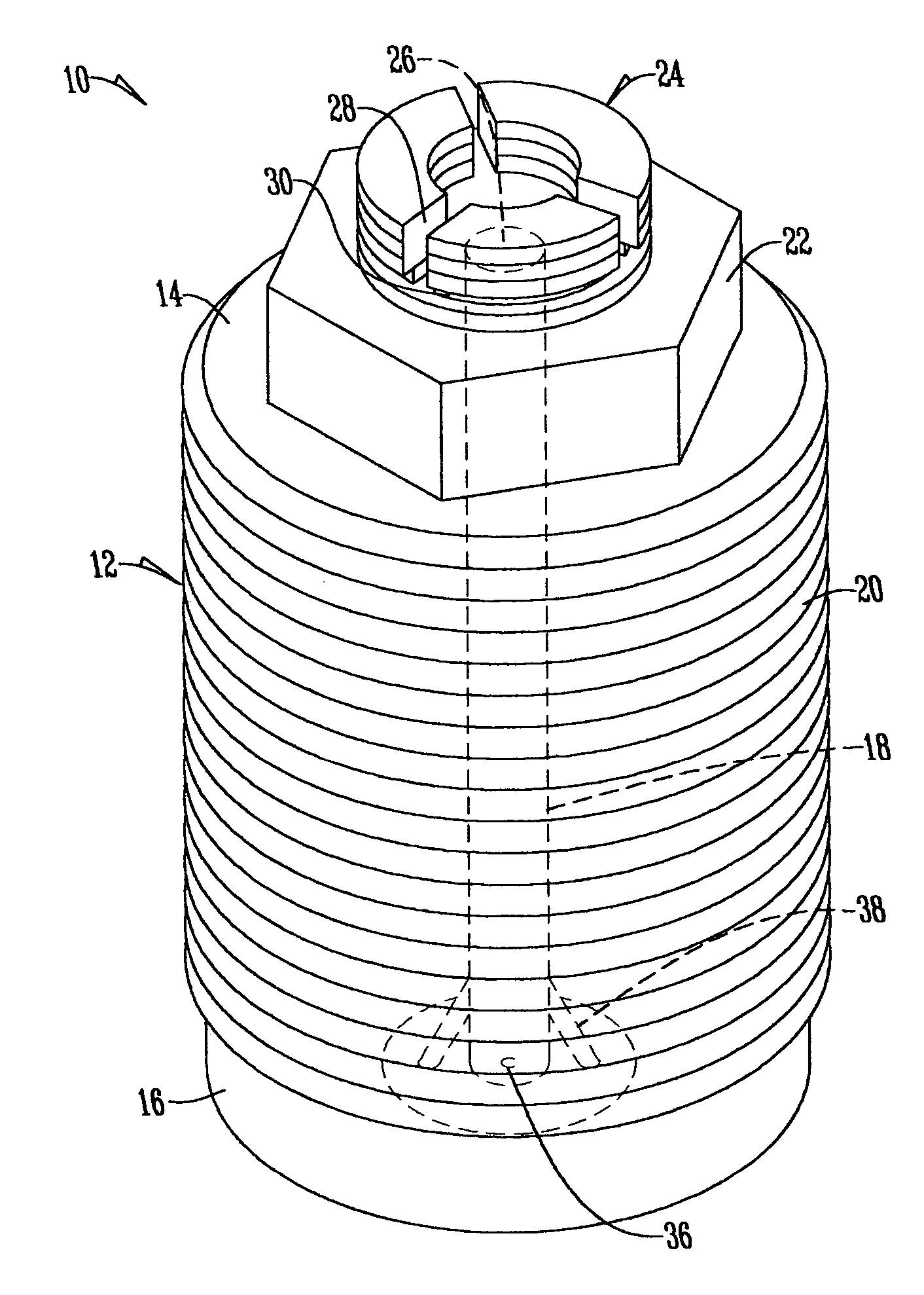 Breech plug for muzzleloading firemarms