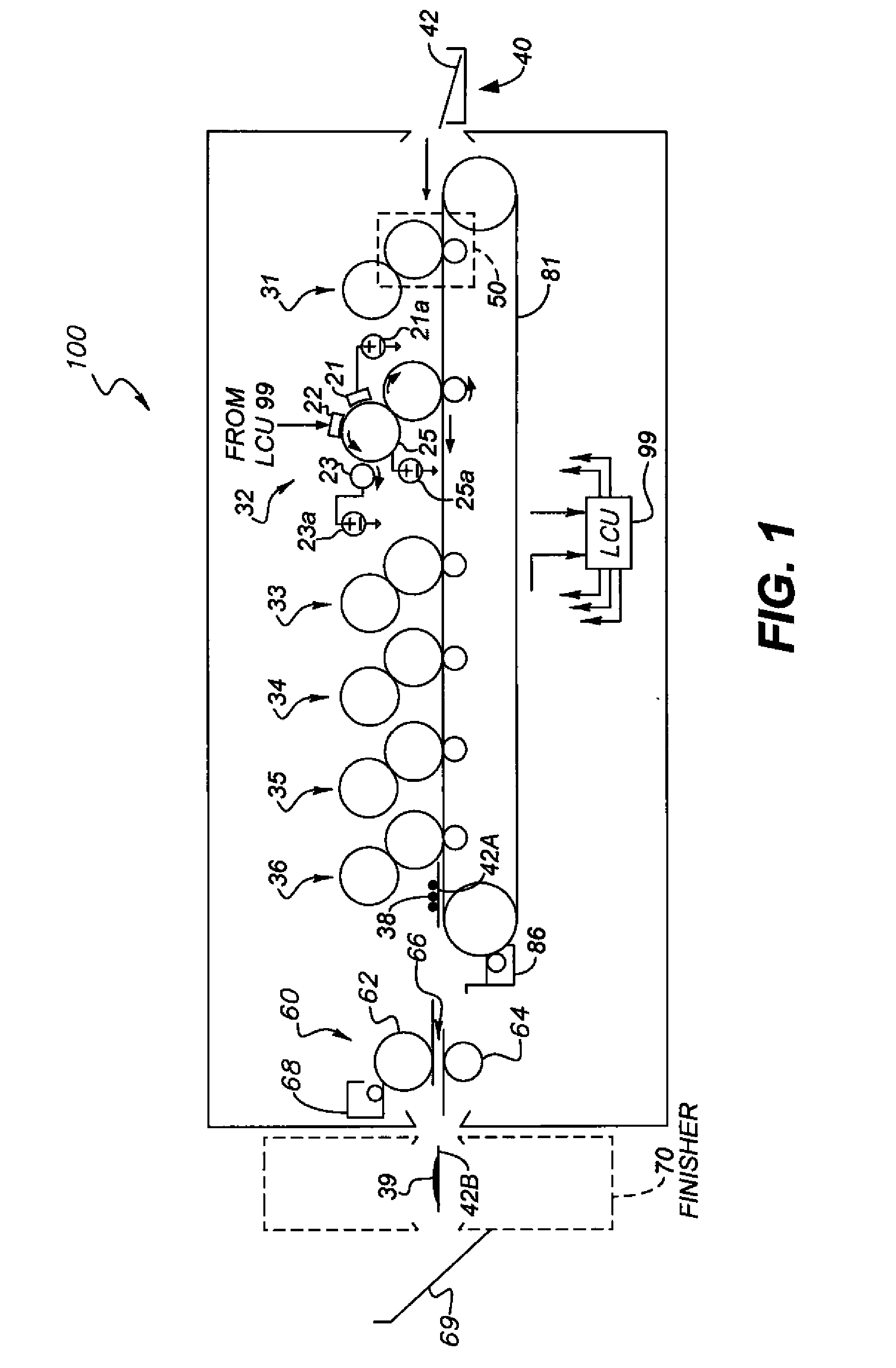 Replenishing toner used from electrophotographic developer