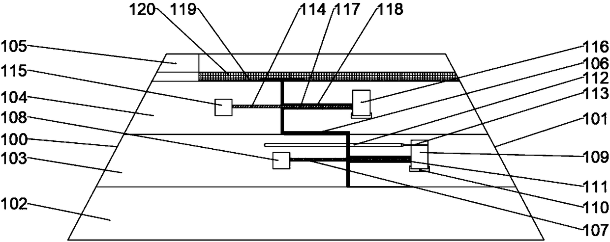 New and old subgrade splicing technology and equipment