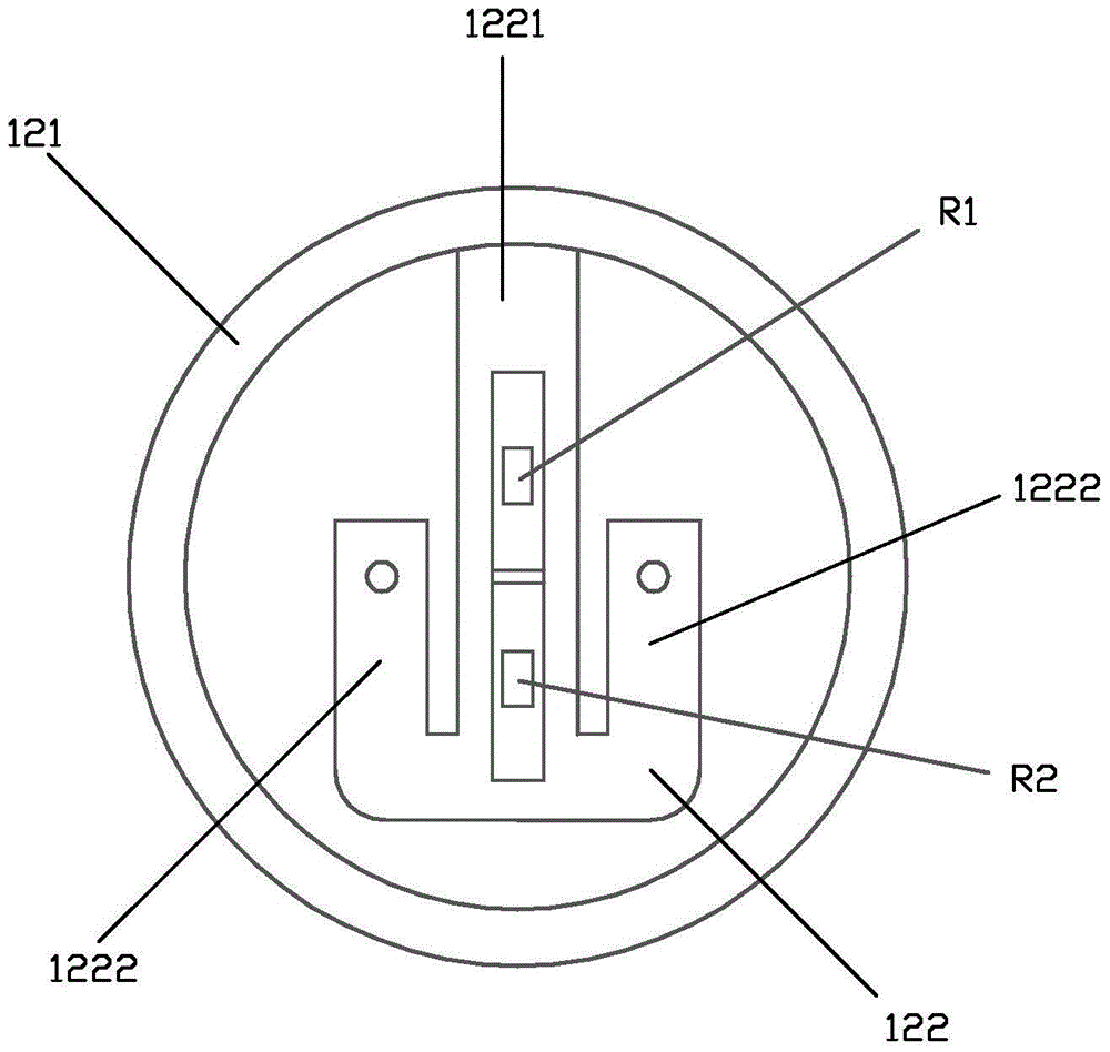 A tongue muscle pressure sensor and braces model