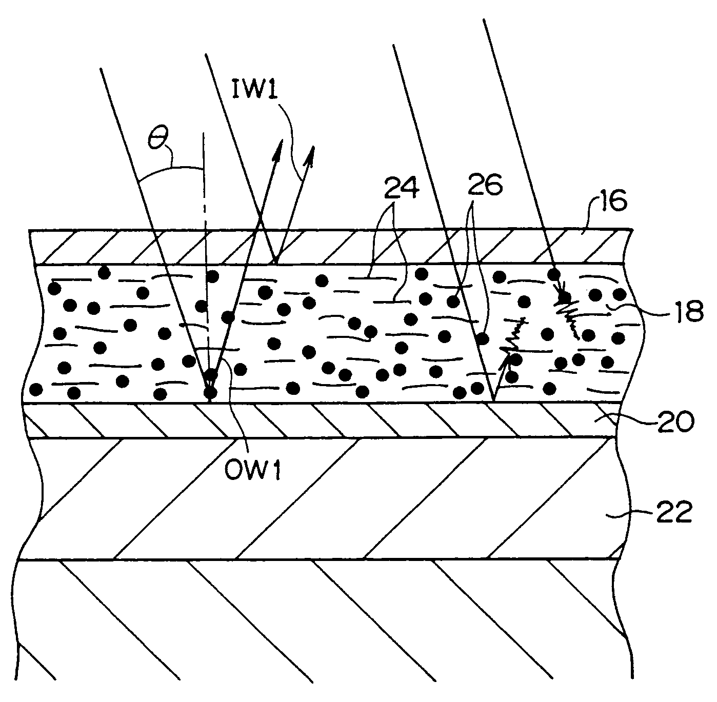 Paving material for absorbing electromagnetic wave and pavement structure using it