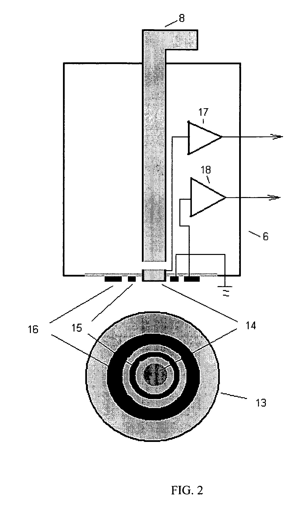 Non contact method and apparatus for measurement of sheet resistance of P-N junctions